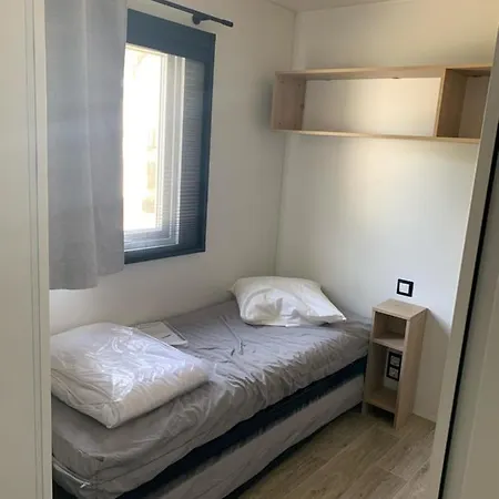 Mobil Home Camping 4* La Falaise Narbonne Plage Esterno foto